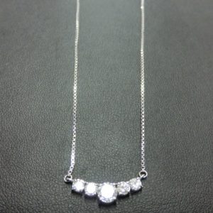 Pt850ﾈｯｸﾚｽﾒﾚﾀﾞｲﾔ1.0ｃｔ