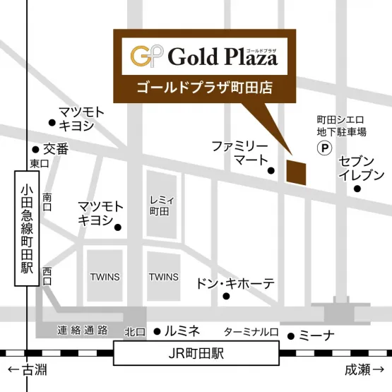 町田店MAP画像