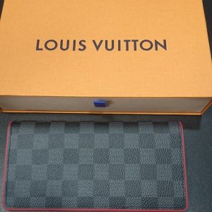 LV ダミエグラフィット ポルトフォイユ・ブラザ N63254 | 高価買取なら