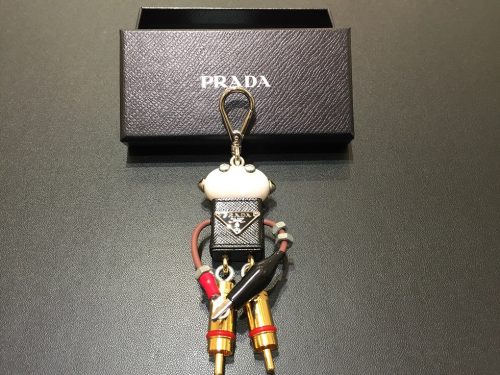 プラダ キーホルダー ロボットモチーフ エドワード 1ARA97 | 高価 