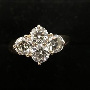 ゴールドプラザ銀座本店ダイヤモンド買取ダイヤリング画像