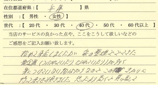 40代女性兵庫県-ゴールドプラザあまがさきキューズモール店12