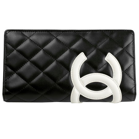 シャネル（CHANEL）カンボンライン 二つ折り長財布 A26717 -ゴールド