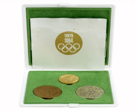 1964年　東京オリンピック　記念メダル　金銀銅 3点セット貨幣