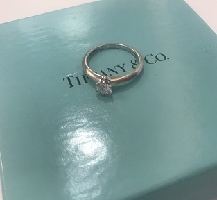 ティファニー（Tiffany） ダイヤモンド0.36ct ソリティアリング 
