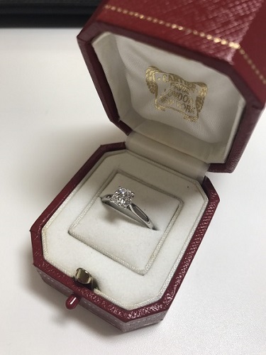 カルティエ（Cartier）ソリテール リング 0.62ct -ゴールドプラザ東京銀座本店