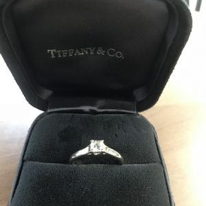 ティファニー（Tiffany&Co） Pt 950 ルシダダイヤリング D:0.25ct 