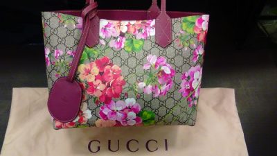 グッチ（GUCCI）ＧＧブルームス リバーシブル トートバッグ -ゴールドプラザ兵庫あまがさきキューズモール店