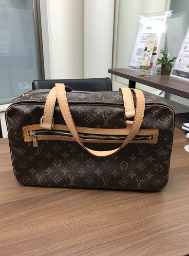 LOUIS VUITTON◇シテGM_モノグラム_BRW/PVC/BRW/総柄【バッグ