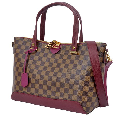 LOUIS VUITTON ルイヴィトン　
ハイドパーク N41015 ダミエ　
フューシャ ショルダーバッグ 　
レディース　
【正規品】【美品】
【買蔵】