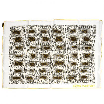ルイヴィトン（Louis Vuitton） 草間彌生 モノグラム タウン スカーフ 