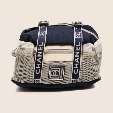 変色シミ汚れがありますCHANEL シャネル スポーツラインバッグ