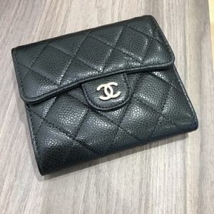 フラワープリント CHANEL キャビアスキン 財布 - crumiller.com