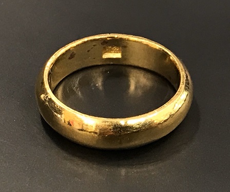 K24 純金刻印指輪 -ゴールドプラザ兵庫あまがさきキューズモール店
