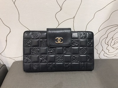 シャネル(CHANEL) アイコンライン長財布 A24213 Cランク