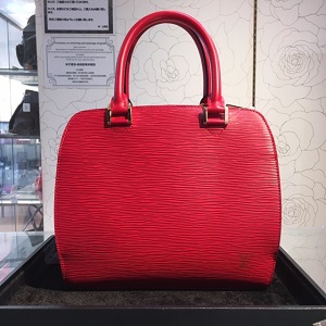 ルイ・ヴィトン(Louis Vuitton) エピ ポンヌフ カスティリアンレッド M52057 MI0042 レザー ハンドバッグ ABランク  -ゴールドプラザ東京上野御徒町店