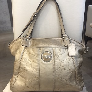 コーチ(COACH) シグネチャー 2Wayバッグ F18880 シャンパンゴールド