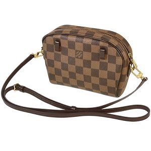 ルイ ヴィトン LOUIS VUITTON バッグ ダミエ レディース ブランド ショルダーバッグ ウエストバッグ 2way ポシェット イパネマ N51296 ミニバッグ コンパクト 斜め掛け おしゃれ