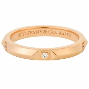 ティファニー(Tiffany＆Co) 750ローズゴールド トゥルーバンドリング