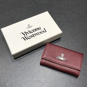 新品 ヴィヴィアン ウエストウッド Vivienne Westwood キーケース バーガンディ