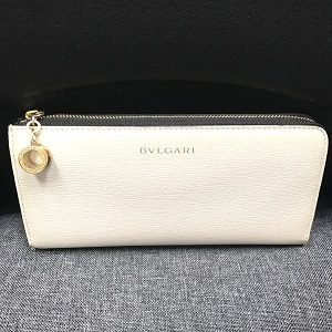 ブルガリ(BVLGARI) 長財布 ビーゼロワン 288228 レザー ホワイト