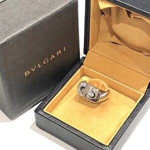 ブルガリ(BVLGARI)パレンテシリング750ハーフダイヤ買取実績画像