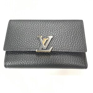 ルイ・ヴィトン(Louis Vuitton)財布ポルトフォイユカプシーヌノワールM62157買取実績画像