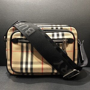 バーバリー(BURBERRY) ショルダーバッグ ノバチェック 8010152 クロスボディバッグ ABランク バーバリー買取相場  -ゴールドプラザ東京町田店