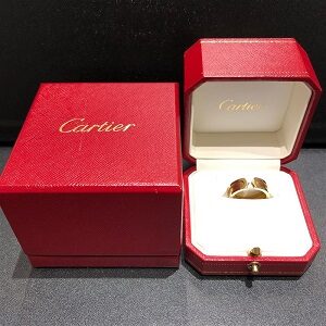 カルティエ(Cartier)C2リングK18YG買取実績画像