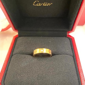 カルティエ(Cartier)ラブリング K18PG B4050747 Bランク カルティエ 