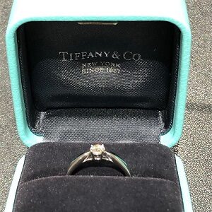 ティファニー(Tiffany＆Co)Pt950ダイヤモンド0.2ctリング買取実績画像