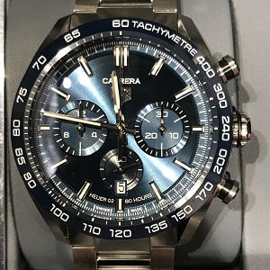 取引終了】【定価４８万円】TAG Heuer 結納返し| タグ・ホイヤー キャリバー１６ ＣＶ２０１３． カレラタキメータークロノ ブラウン 自動巻【 中古