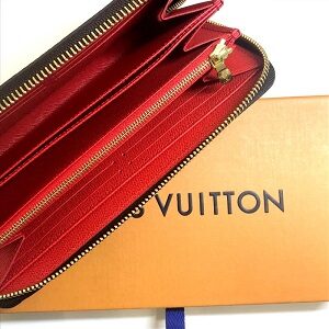 ルイヴィトン M41896 長財布 コクリコ  LOUIS VUITTON ジッピーウォレット モノグラム