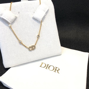 Christian Dior - 【極美品】Diorディオール ネックレス ゴールド 大粒