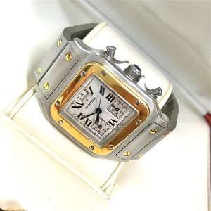 カルティエ(Cartier) 時計 クォーツ サントスガルベ W20042C4 Bランク