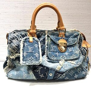 ルイ・ヴィトン(Louis Vuitton) スピーディ30 モノグラム・デニム