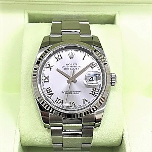 ロレックス(ROLEX) デイトジャスト Ref.116234 ランダム番 自動巻き SS×WG ギャランティカード付属無 Bランク ロレックス買取相場  -ゴールドプラザなんば心斎橋店