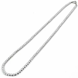 サファイア デザインネックレス プラチナ ペンダント メレダイヤ ネックレス Pt850 サファイア ダイヤモンド レディース 【中古】 ラッピング可