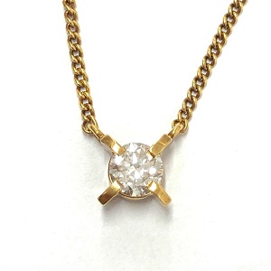 K18 ダイヤ0.29ct ネックレス -ゴールドプラザ千葉店