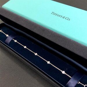 ティファニー (Tiffany＆Co)バイザヤードPt950ブレスレットダイヤ6P買取実績画像
