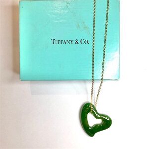 ティファニー(Tiffany＆Co)オープンハートネフライトネックレス買取実績画像