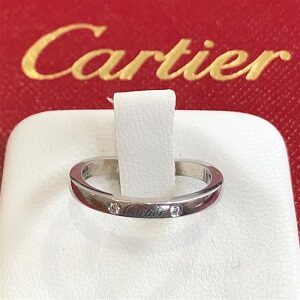 カルティエ(Cartier)バレリーナPt950リング買取実績画像