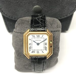 カルティエ(Cartier) カルティエ　時計　18K　サンチュール　クォーツ　Bランク　カルティエ買取相場
