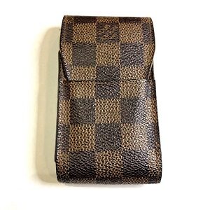 ルイ・ヴィトン(Louis Vuitton) シガレットケース ダミエ エテュイ シガレット ダミエキャンバス ブラウン ユニセックス N63024　Cランク　ルイ・ヴィトン買取相場