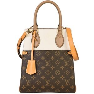 ルイ・ヴィトン(Louis Vuitton) 2Way ショルダー バッグ フォールド トート MM モノグラム キャメルサンビームクレーム M45376　Aランク　ルイ・ヴィトン買取相場