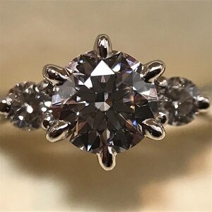 ダイヤモンド　Pt850　D0.26ct D0.04ct　ダイヤモンド買取相場