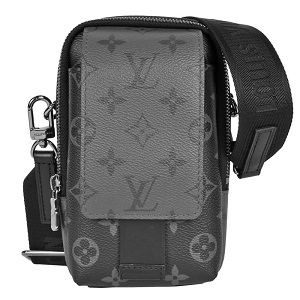 ルイ・ヴィトン(Louis Vuitton)モノグラム・エクリプス　ダブル・フォンポーチ　M81321　　Aランク　ルイ・ヴィトン買取