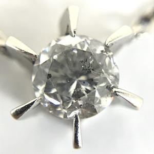 ダイヤモンド　ネックレス　PT850　D）0.67ct　ダイヤモンド買取相場　-