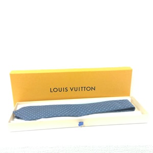 ルイ・ヴィトン(Louis Vuitton)　ネクタイ　ネイビー　Bランク　ルイ・ヴィトン買取相場