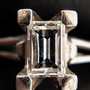 ダイヤモンド　D(0.37ct　H　SI1　Pt900　リング　ダイヤモンド買取相場